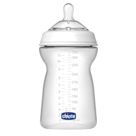 בקבוק צ'יקו נטורל פילינג שקוף – Chicco Natural Feeling Bottle