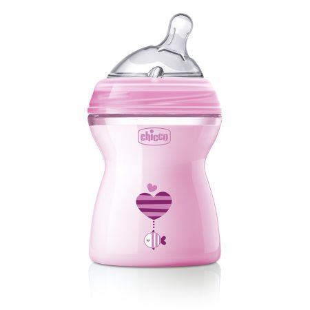 בקבוק צ’יקו נטורל פילינג ורוד – Chicco Natural Feeling Pink