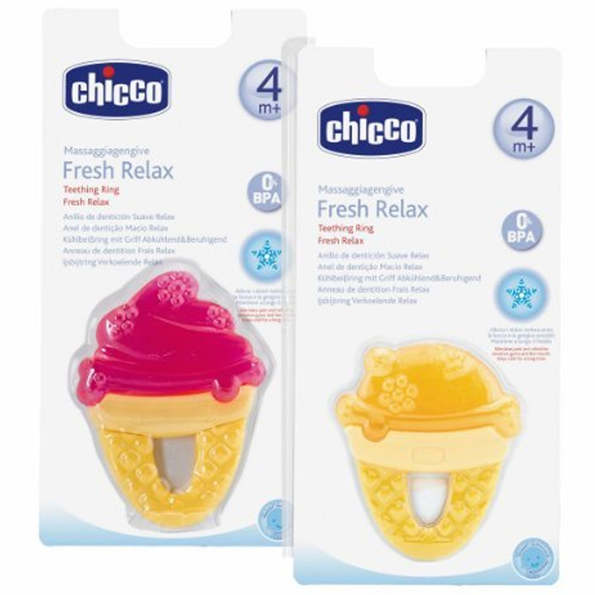 נשכן צ’יקו בצורת גלידה – Chicco Fresh Relax Teether Ice Cream