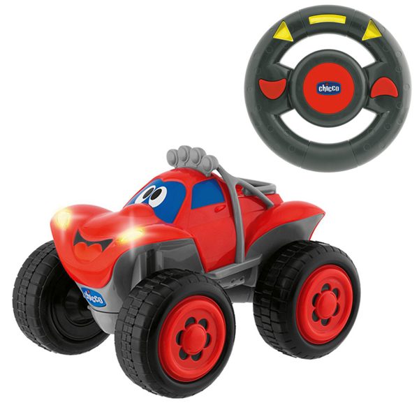 אוטו בילי + שלט הגה גלגלים גדולים צ’יקו  – Chicco Billy Big Wheels