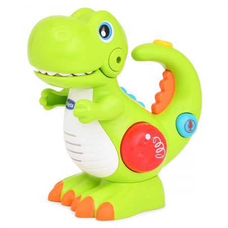 צעצוע דינוזאור עם אורות, הקלטה ומוזיקה צ’יקו – Chicco Toy Dino Voice Changing And Flash Torch
