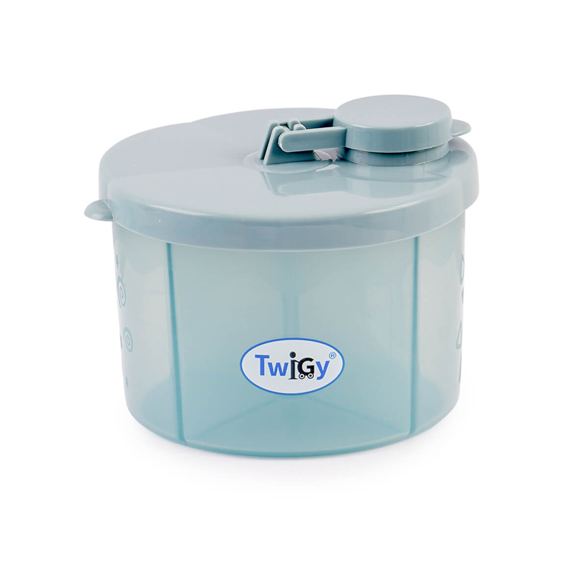 מיכל טוויגי לחלוקת אבקת חלב 4 תאים – Twigy Flawless™ Milk Powder Dispenser