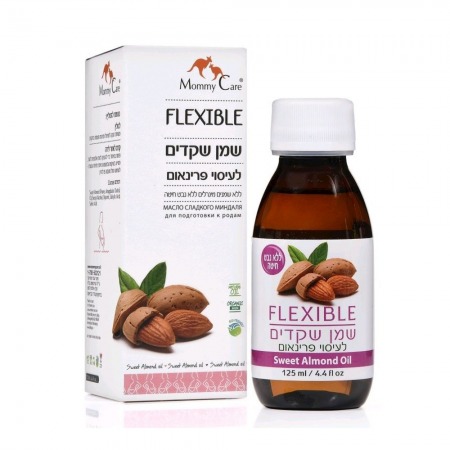 שמן שקדים לעיסוי פרינאום והכנה ללידה מאמי קר – Mommy Care