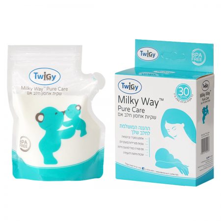 שקיות אחסון חלב אם טוויגי מילקי וואי – Breastmilk Bags Twigy Milky Way