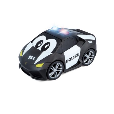 מכונית משטרה למבורגיני + אורות וצלילים בורגו – Burago