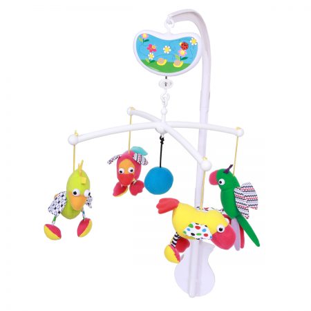 מובייל מוסיקלי ביבה טויס – Biba Toys Happy Birds Musical Mobile