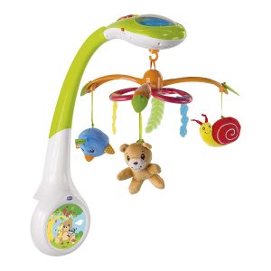 מובייל מוזיקלי צ’יקו היער הקסום עם מקרן – Chicco Toy Magic Forest Cot Mobile Projection