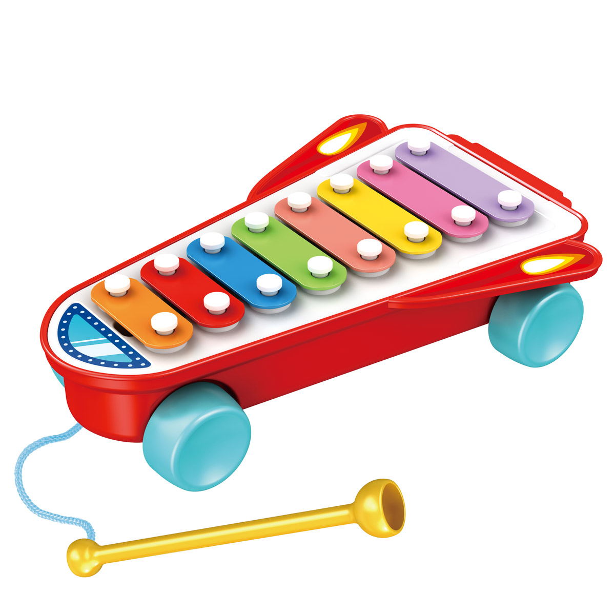 קסילופון על גלגלים האנגר – Huanger Baby Piano