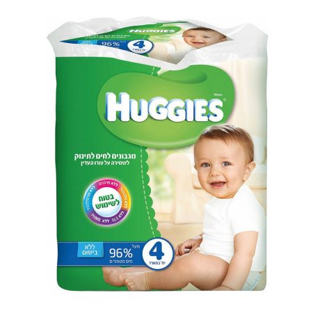 מגבונים לחים לתינוק האגיס ללא בישום – Huggies