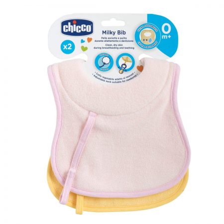 זוג סינרים צ’יקו – Chicco Bib 0M+ 2 PCS