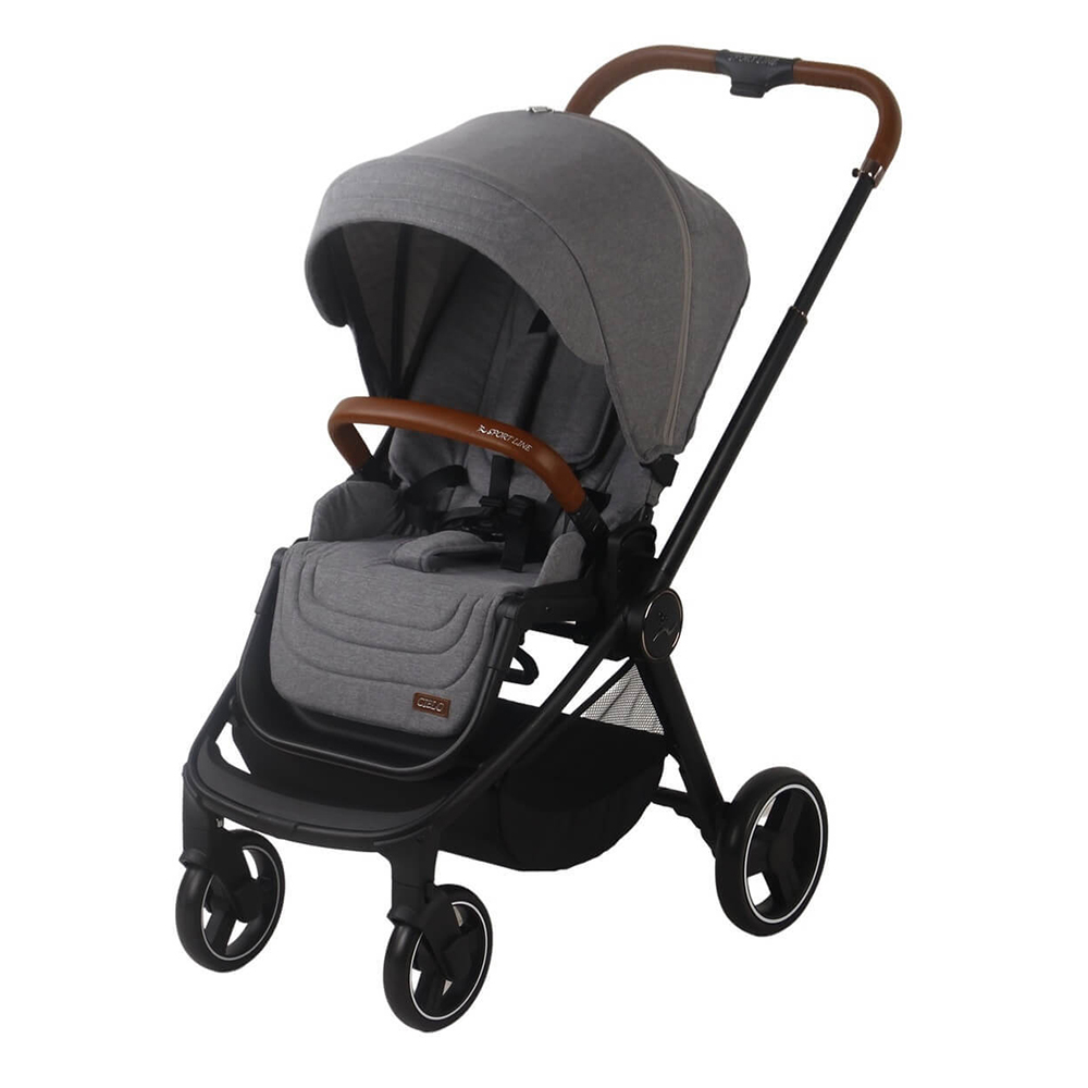 עגלה משולבת ספורט ליין סיאלו 2022 שלדה שחורה – Sport Line Cielo 2022