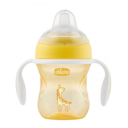 כוס אימון צ’יקו עם פיית סיליקון – Chicco Transition cup +4M