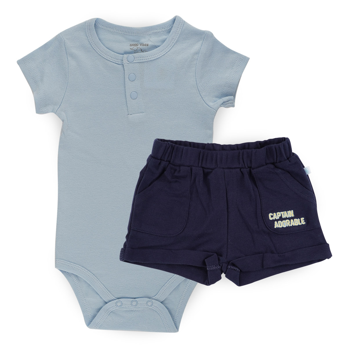סט לבוש ריב דלתא בייבי – Delta Babies Captaim Adorable