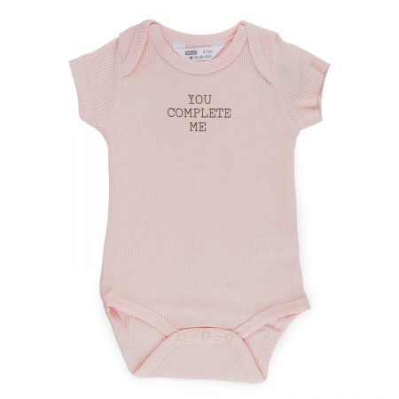 בגד גוף ופל דלתא בייבי – Delta Babies Solid Pink