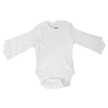 מארז 3 בגדי גוף ארוכים דלתא בייבי – Delta Babies Basic Cotton