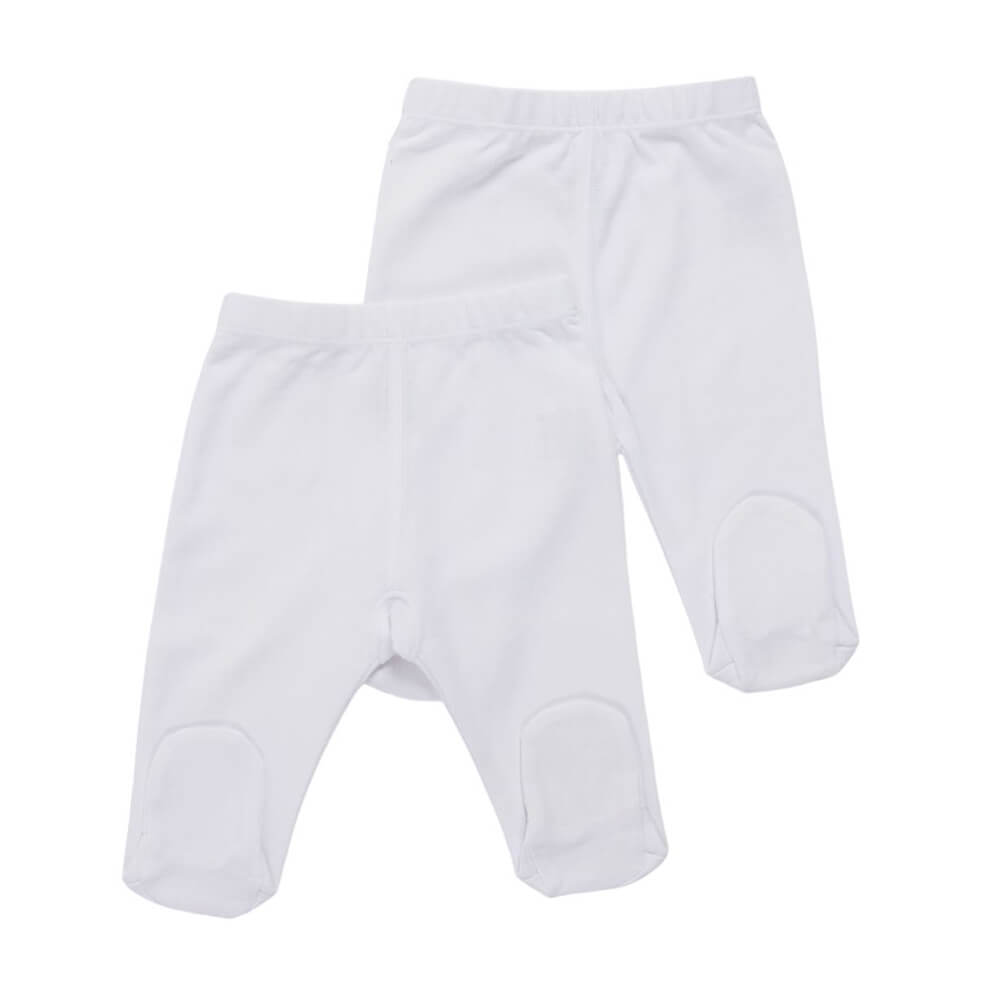 שני זוגות מכנסיים מיננה פלנל עם רגלית – Minene