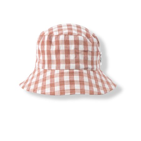 כובע קיץ מיננה – ורוד לבן – Minene