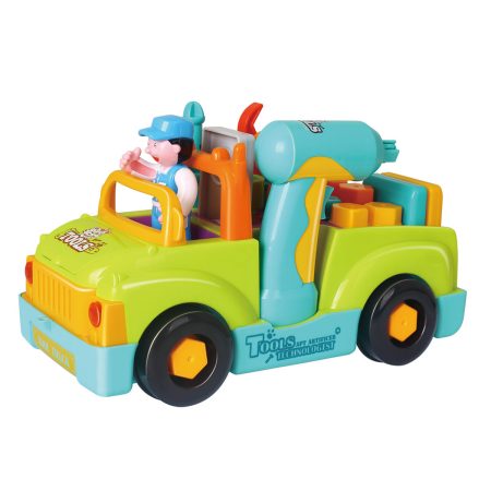 משאית צעצוע למכונאי הקטן הולה טויס – Hola Toys Little Mechanic Tool Truck