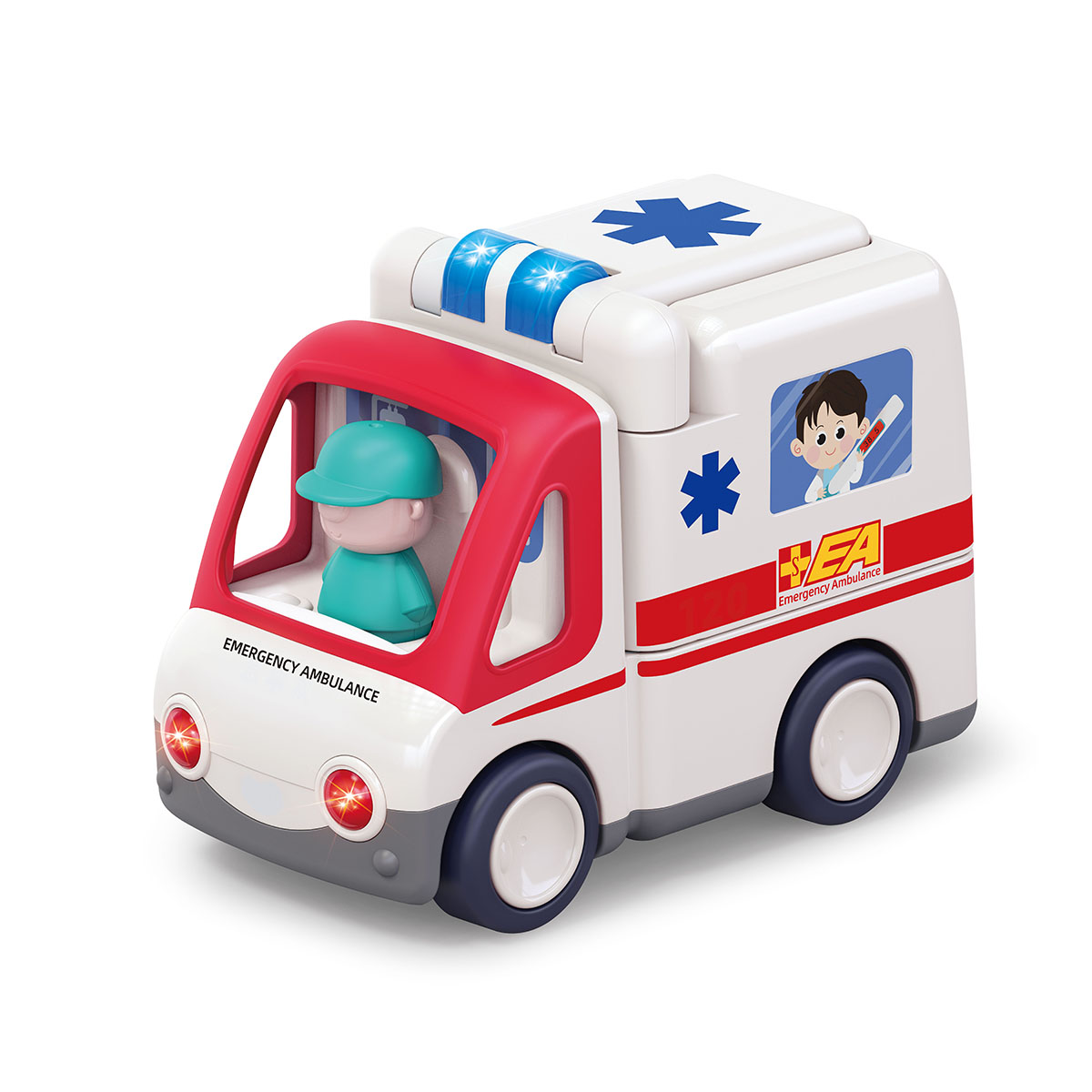 אמבולנס צעצוע הולה טויס – Hola Toys Toy Ambulance