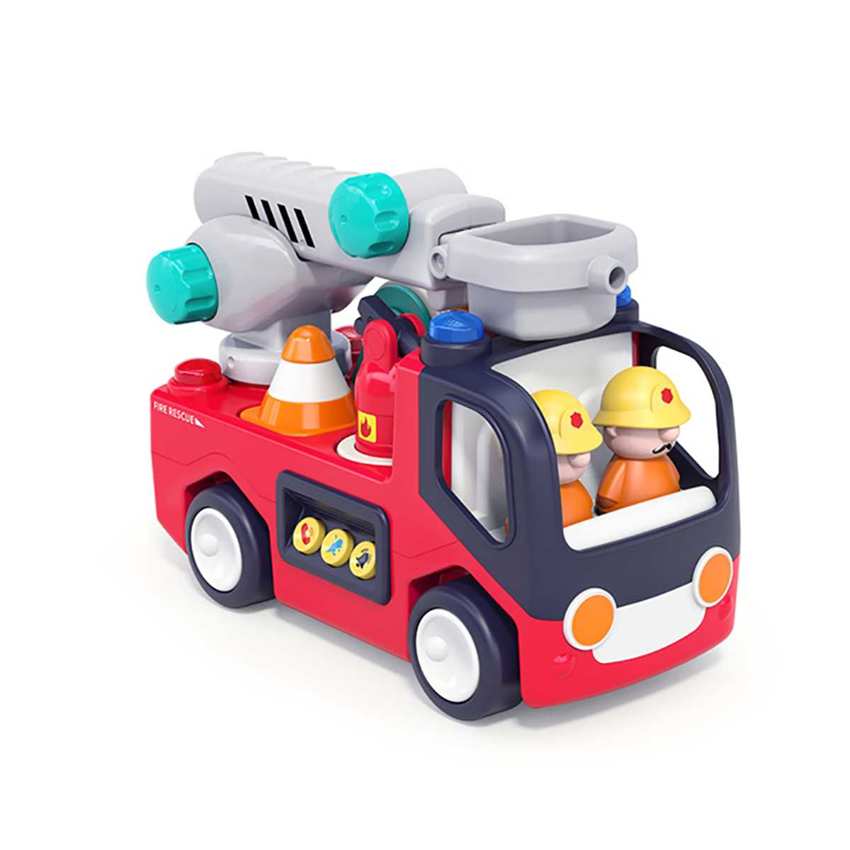 הכבאית הראשונה שלי הולה טויס – Hola Toys Early Learning Fire Engine