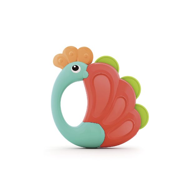 נשכן הולה טויס תזמורת בעלי חיים טווס – Hola Toys Animal Orchestra Rattle Peackoc