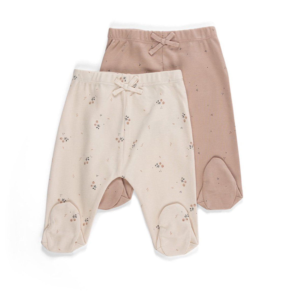 שני זוגות מכנסיים מיננה ורוד עתיק – Minene