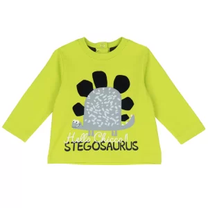 חולצת טי שירט שרוולים ארוכים - Stegosaurus