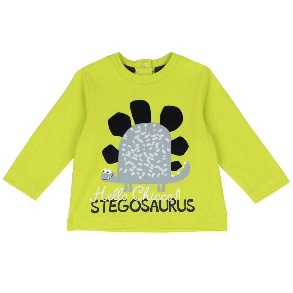 חולצת טי שירט שרוולים ארוכים צ’יקו Chicco – Stegosaurus