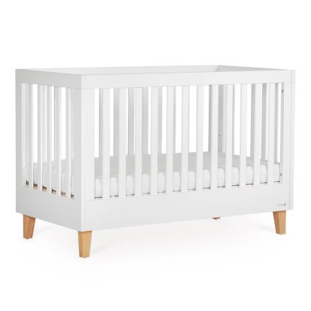 מיטת תינוק דייניז וואלי לבן/עץ – Dainy’s Valley™ Baby Bed White/Wood 127×63 cm