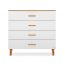 שידת אחסנה דייניז ריין לבן/עץ – Dainy’s Rain™ Dresser White/Wood 100 cm
