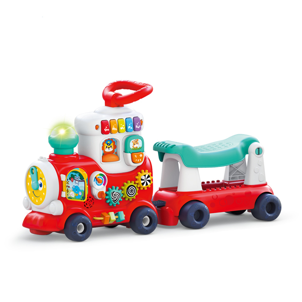 רכבת רכיבה/דחיפה הולה טויס – Hola Toys 4in 1 Smart Learning Push & Ride Train