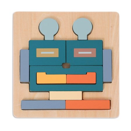 פאזל רובוט מעץ דייניז – Dainy’s Wooden Robot Puzzle
