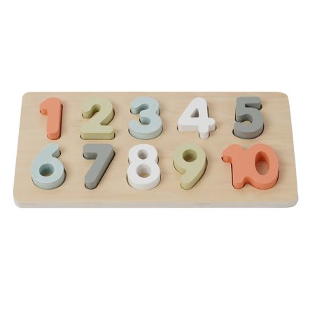 פאזל מספרים מעץ דייניז – Dainy’s Wooden Number Puzzle