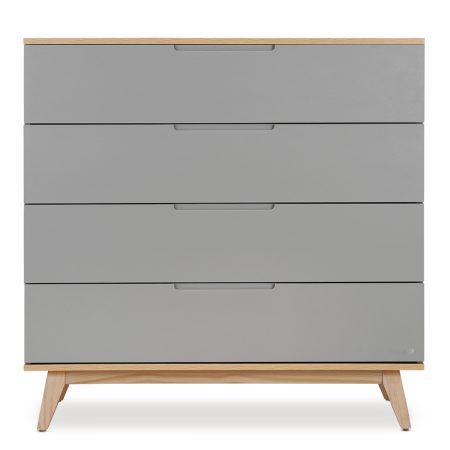 שידת אחסנה דייניז קלואי אפור/עץ –  Dainy’s Chloie™ Dresser Graphit/Wood 100 cm