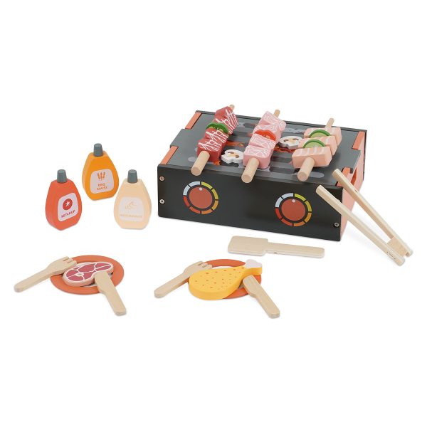 סט ברביקיו מעץ דייניז – Dainy’s Wooden Barbecue Set