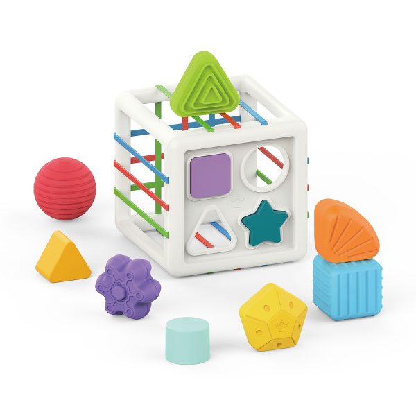 תיבת מיון צורות האנגר – Huanger Shape Sorting Baby Toy