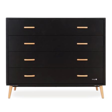 שידת אחסנה דייניז אליסון שחור/עץ – Dainy’s Alison™ Dresser Black/Wood 120 cm