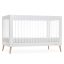 מיטת תינוק דייניז אמנדה לבן/אקריל – Dainy’s Amanda™ Baby Bed White/acrylic 130×70 cm