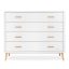 שידת אחסנה דייניז אליסון לבן/עץ – Dainy’s Alison™ Dresser White/Wood 120 cm