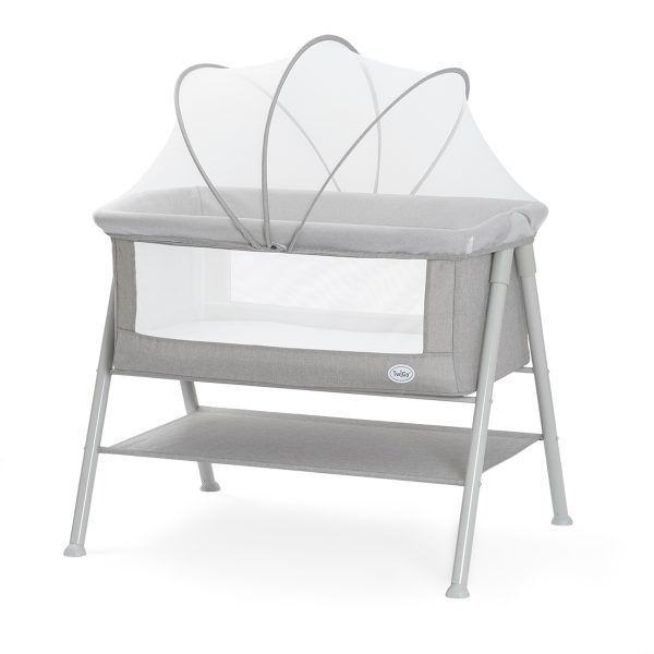 עריסה לתינוק טוויגי דאלאס מסגרת אפורה – Twigy Dallas Baby Crib