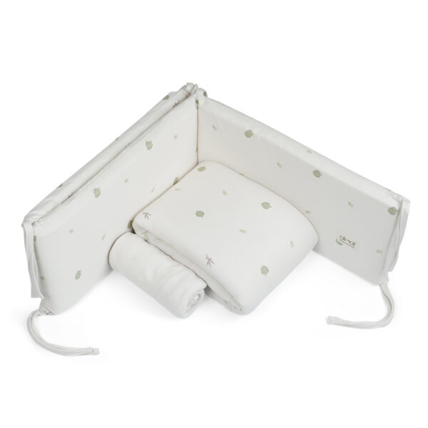 סט מצעים לעריסה אולימולי ליין ארטישוק – Olimoli Artichoke Baby Crib Set