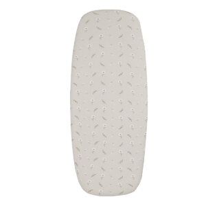 סדין עגלה אולימולי ליין פריחה לבנה – Olimoli White Blossom Stroller Sheet 78X44 cm