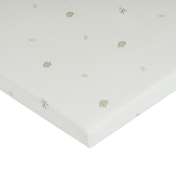 סדין לול אולימולי ליין ארטישוק – Olimoli Artichoke Playpen Sheet 100X100 cm