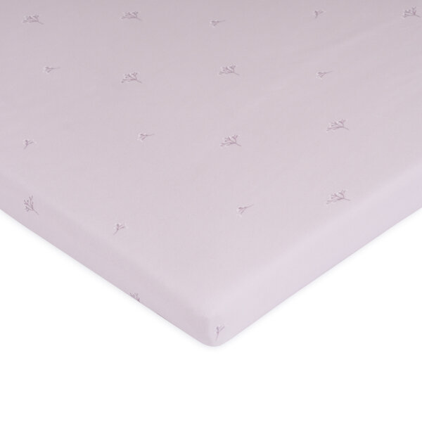 סדין לול אולימולי ליין הרמוניית לילך – Olimoli Lilac Harmony Playpen Sheet 100X100 cm