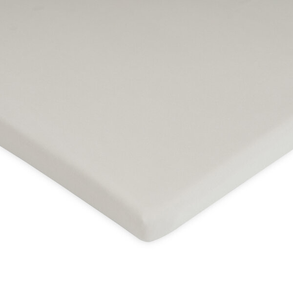 סדין לול אולימולי ליין פריחה לבנה חלק – Olimoli White Blossom Playpen Sheet 100X100 cm