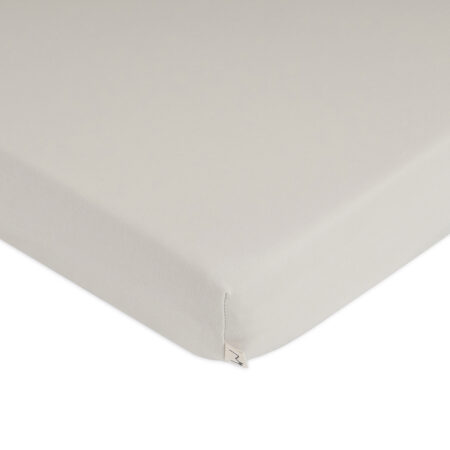 סדין מיטה אולימולי ליין פריחה לבנה חלק – Olimoli White Blossom Baby Bed Sheet 135X80 cm
