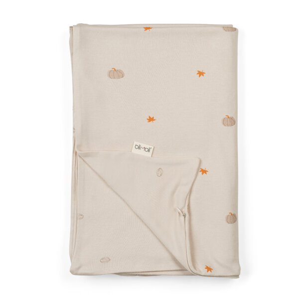 ציפה לשמיכה אולימולי ליין דלעת – Olimoli Pumpkin Mood Duvet Blanket Cover 150X100 cm