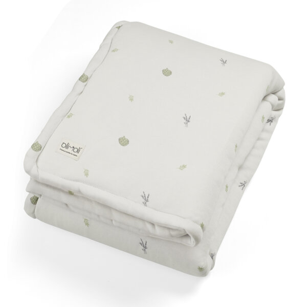 שמיכת מילוי L אולימולי ליין ארטישוק – Olimoli Artichoke filled Blanket 115X85 cm