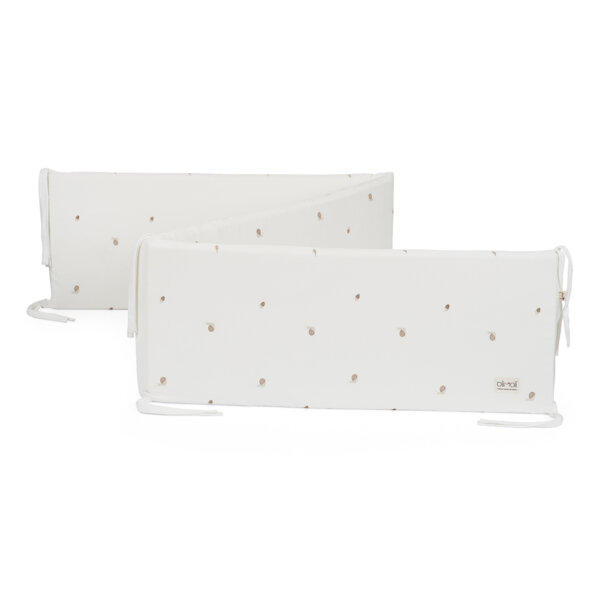 מגן ראש למיטת תינוק אולימולי ליין שבלול – Olimoli Snail Bed Head Bumper