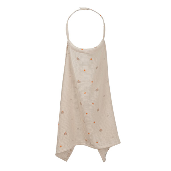 סינר הנקה אולימולי ליין דלעת – Olimoli Pumpkin Mood Nursing Bib